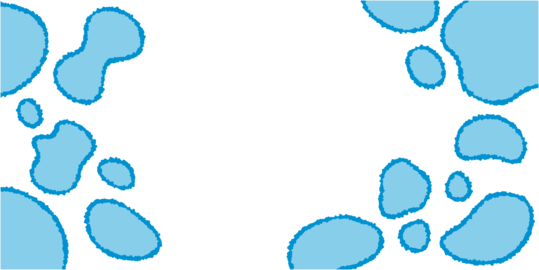 Light Blue Cow Pattern Abstract Background with Copy Space