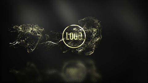 Luxury Particles Logo - 4