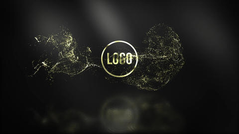 Luxury Particles Logo - 5