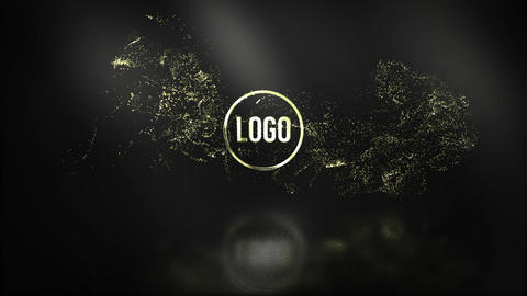 Luxury Particles Logo - 7