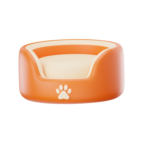 3D Pet Bed Icon