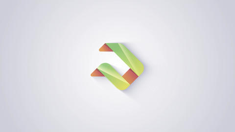 Minimal Shadow Spin Logo Reveal - 3