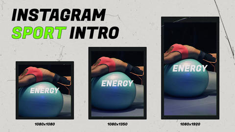 Instagram Sport Intro After Effects - 3