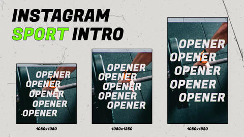 Instagram Sport Intro After Effects - 4