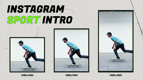 Instagram Sport Intro After Effects - 5