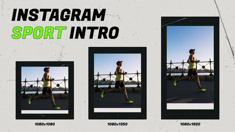 Instagram Sport Intro After Effects - 8