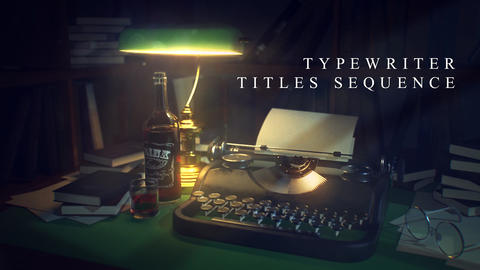 Typewriter Titles Sequence