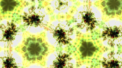 Glow kaleidoscope rotation animation background