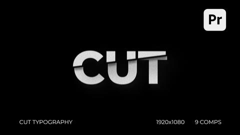 Cut Typography | MOGRT
