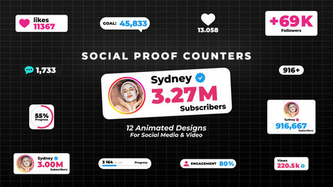 Social Proof Counters