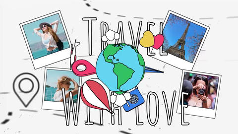 Cartoon Style Travel Opener PP