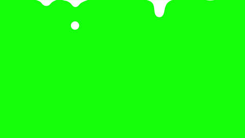 Water droplet animation with transparent background, loop