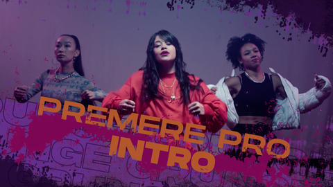 Grunge Intro Mogrt