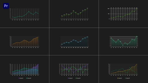 Line Chart Infographics | Mogrt