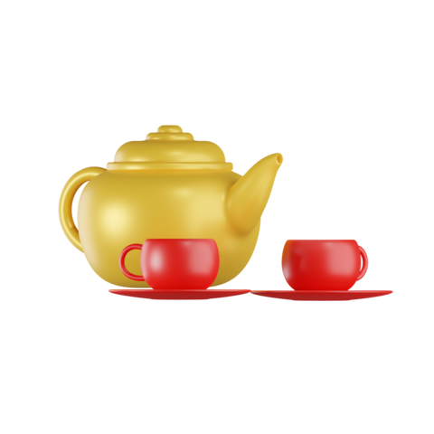 Teapot 3D Icon