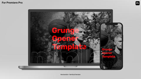 Dynamic Opener with Grunge Effects and Kinetic Typography