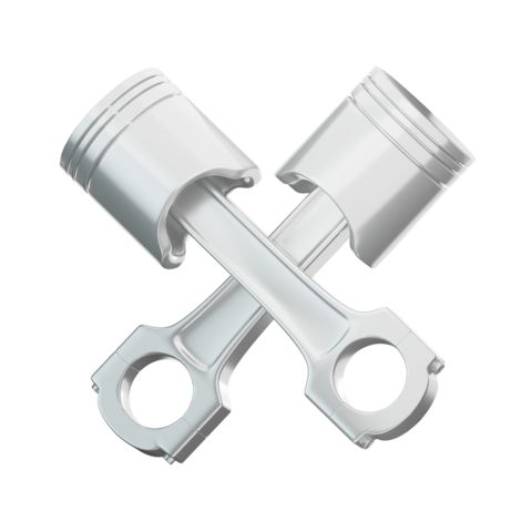 Piston 3D Icon