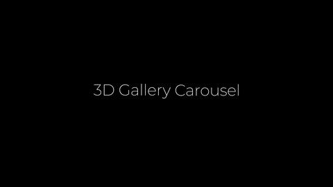 Infinite Carousel 3D Gallery Pack - 1
