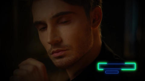 Neon Cyber HUD Titles Lower Thirds - 4