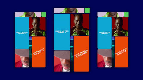 Colorful Multiscreen Slideshow Instagram Vertical - 4