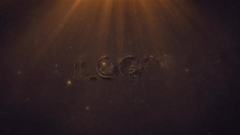 Sand Particles Logo Reveal - 8