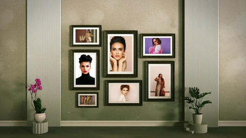 3D Wall Photo Slideshow - 1