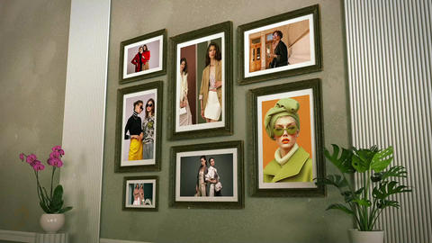 3D Wall Photo Slideshow - 3