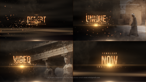 The Desert Cinematic Titles