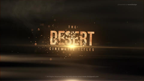 The Desert Cinematic Titles - 2