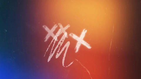 Light Leak Film Transition With Scratches