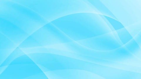 Blue wave background animation. A flowing river. Curves