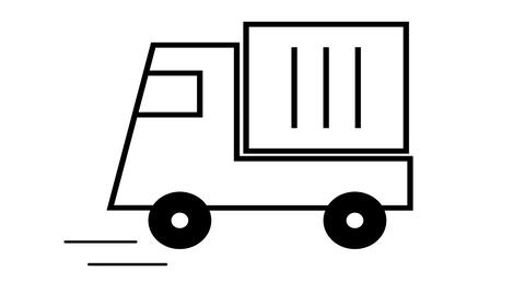 A moving truck