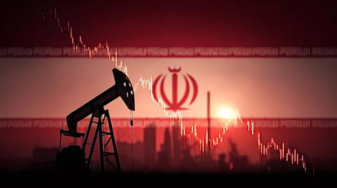 Iran oil industry facing economic crisis and sanctions impacting prices