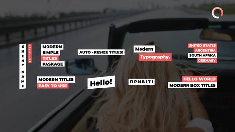 Modern Titles 3 0