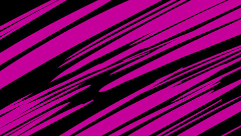 Fast speed effect with black and pink strokes