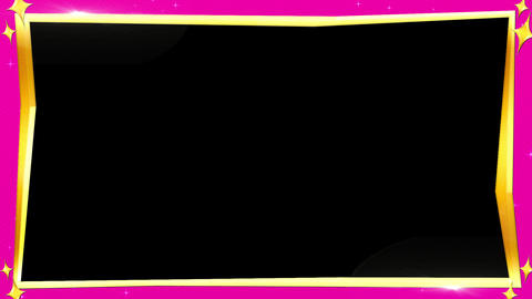 Persona style fashionable frame pink
