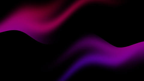 Futuristic gradient flow animation with glowing colorful abstract liquid waves