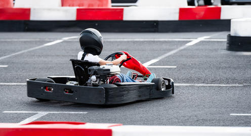 Children'S Go-Kart Racing Track