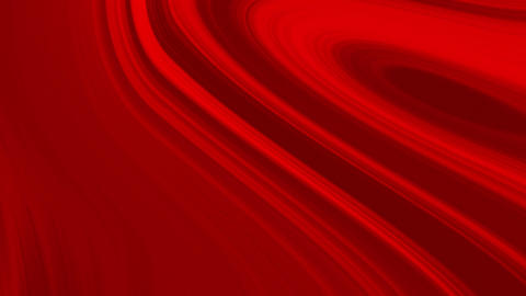 Vibrant red waves ripple with fluid motion