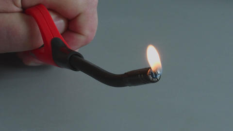 Gas lighter for stove and fire with long extension