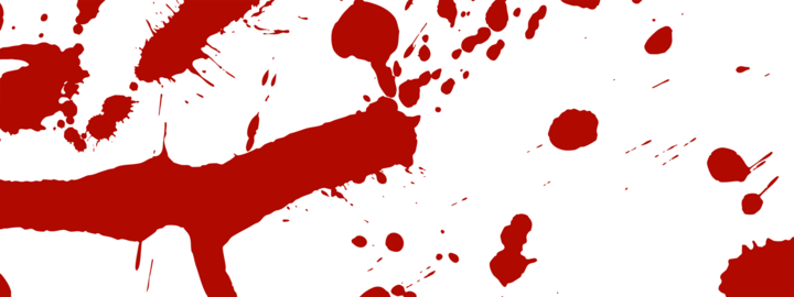 Horror blood splash texture. Halloween or crime scene designs