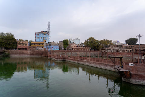 Gulab Sagar Reservoir in Jodhpur, India