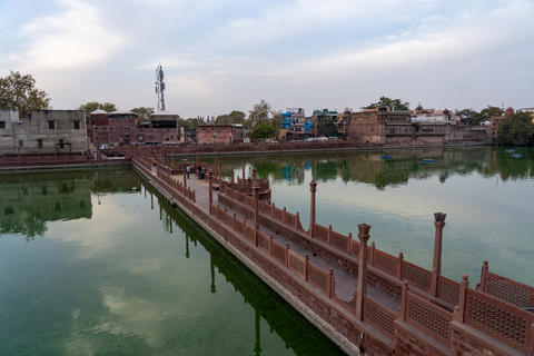 Gulab Sagar Reservoir in Jodhpur, India