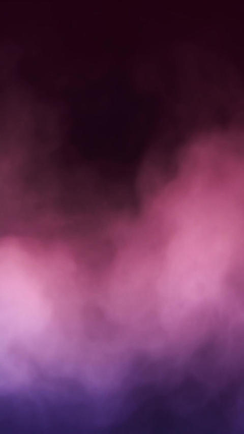 Misty Pink and Purple Fog Drifting on Dark Background — Romantic Dream Haze