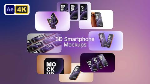 3D Smartphone Mockups