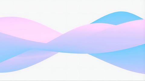 Minimal Abstract Wave Motion Background 4K