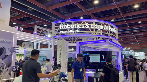 Taipei, Taiwan June 5, 2026- Robotics Edge AI Pavilion Powered by Intel Tech Expo