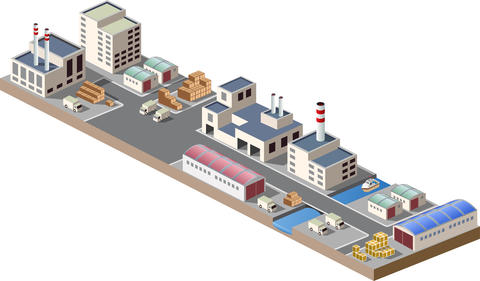 Iindustrial ilustration