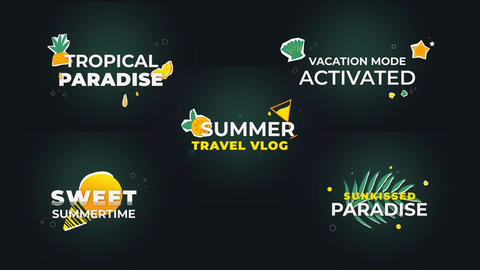 Summer Vibrant Titles