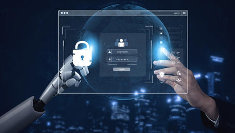 AI-powered authentication system with advanced password security protocols